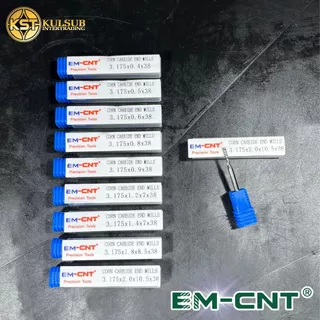 EMCNT เอ็นมิลฟันข้าวโพด Corn End Mills ดอกกัดCNC เหมาะกับวัสดุ อะลูมิเนียม, เรซิน, ไม้