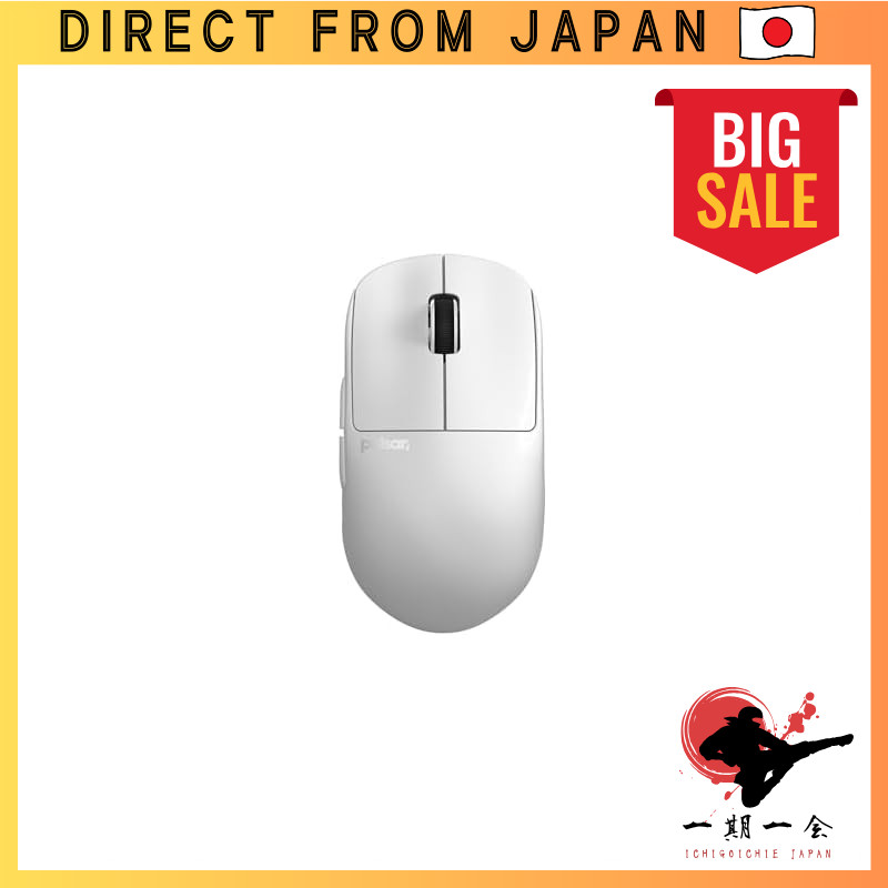 Pulsar Gaming Gears X2H v3 Mini Wireless Gaming Mouse Ultra Lightweight 51g Symmetrical 2.4GHz 1ms 3