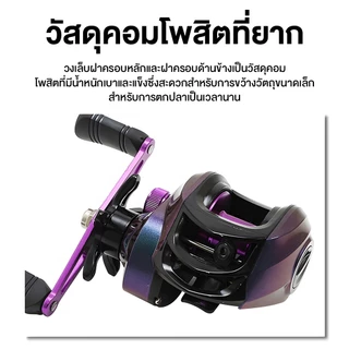 รอกหยดน้ำ รอกตกปลา ลอกเบสหยดน้ำ ลอกตกปลา 20+1BB 7.2:1 รอก รอกเบสหยดน้ำ 10KG รอกหยดน้ำ รอกเบท รอกตกปลา ลอกเบสหยดน้ำ