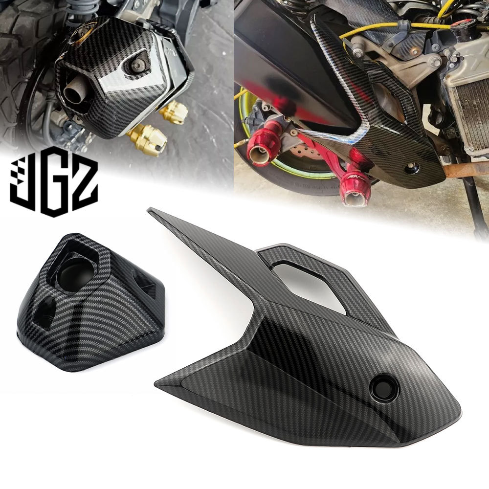 HONDA ADV160 adv 160 ไอเสียยามชุดท่อไอเสียท่อปลายหมวกไฮโดรจุ่มปก