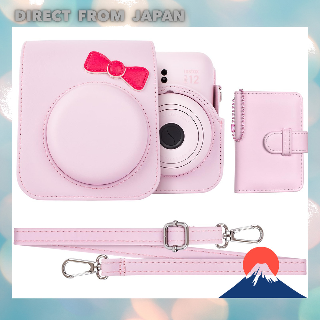 【Direct from Japan】hiyqin "ซีรี่ส์น่ารัก" เคส Cheki Instax Mini 12 เคส, Fujifilm Cheki 12 เคสและ 28 