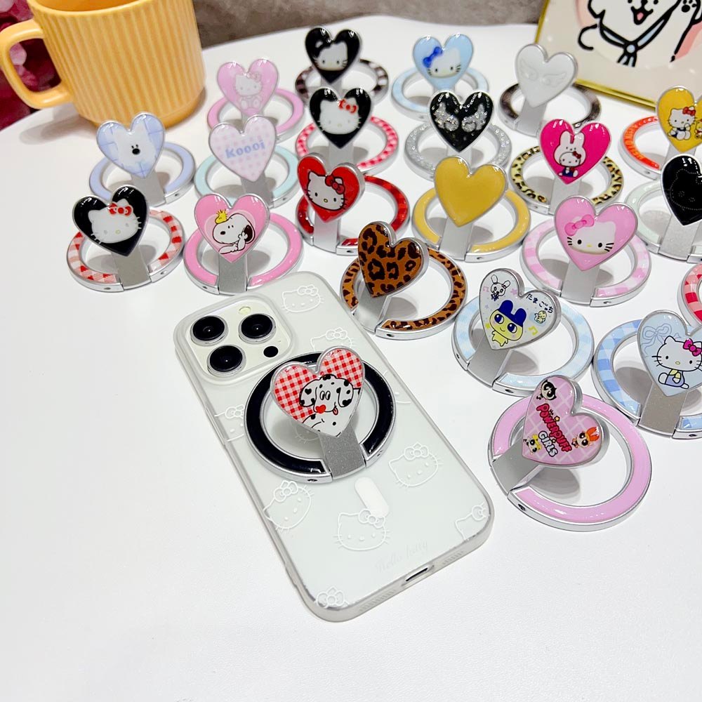ขายึดแม่เหล็กลายการ์ตูนเหมาะสําหรับเคสแม่เหล็กโทรศัพท์