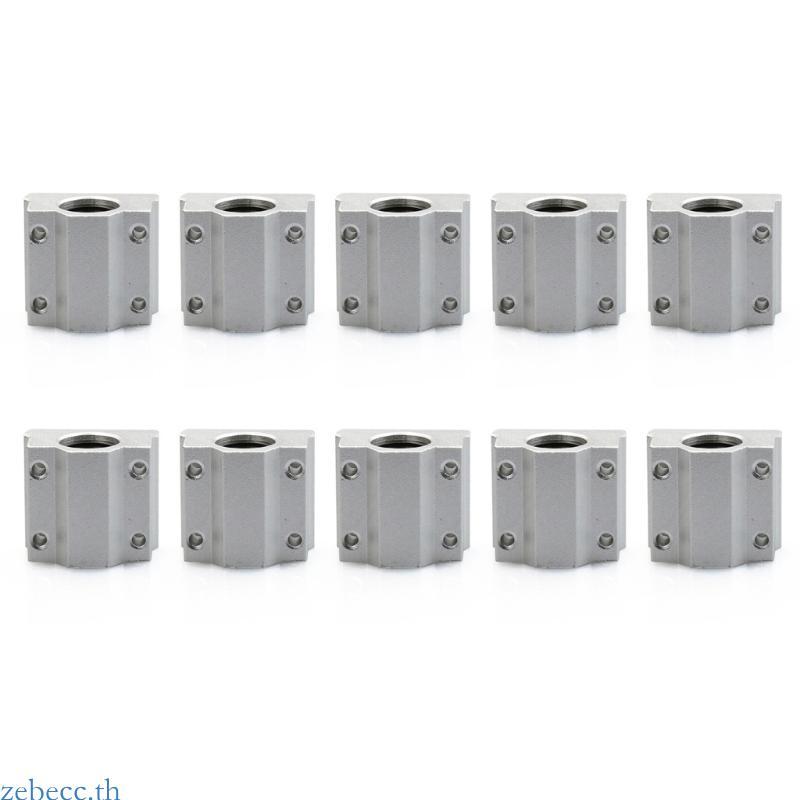 Zebecc Smooth Motion Linear Block SC8UU สําหรับเลเซอร์แกะสลัก CNCs เราเตอร์ระบบ