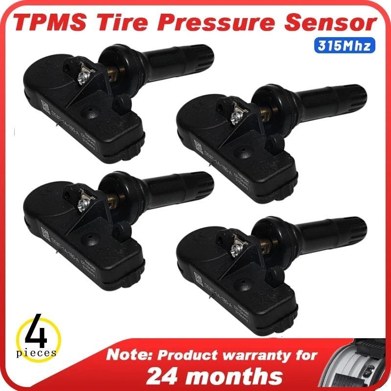 4 PCS เซ็นเซอร์ความดันยางสําหรับ Ford F-150 2009-2014 C-Max E-Series Ecosport Edge Escape TPMS 315Mh
