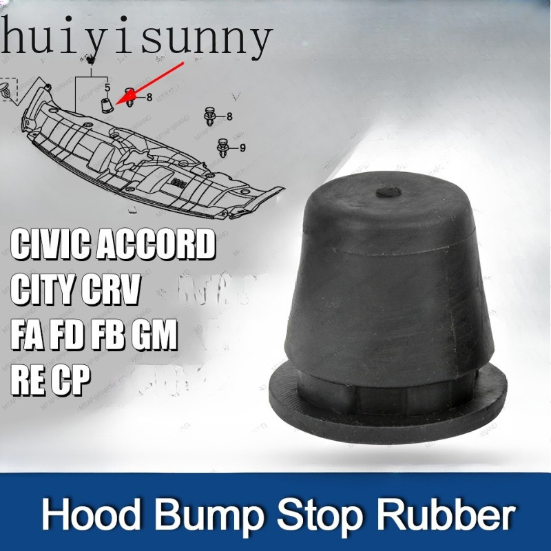 HYSReady StockHood Cushion/Hood Bump Stop Rubber สําหรับ HONDA CIVIC SNA SNB TR0/CRV SWA/CITY TM0/AC