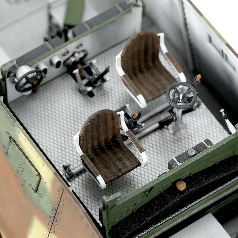 5D ประกอบรุ่น MENG 1/35 A7V Koureber ประเภทเครื่องยนต์เรซินจํากัดเวลาพิมพ์ TS-017S