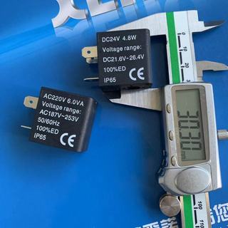 4V210-08 นิวเมติกโซลินอยด์วาล์ว Universal แยกขดลวด AC220V 6.0VA DC24V 4.8W ความสูง 30 มม.พร้อมสต็อกการจัดส่ง