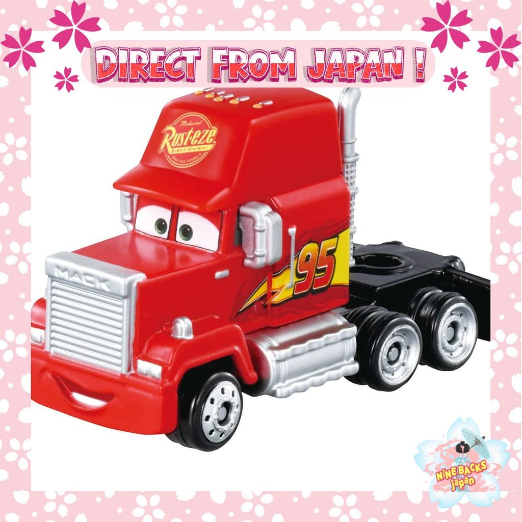 รถของเล่น Takara Tomy Disney Cars Tomica C-15 Mack (แบบมาตรฐานจาก Cars 3) เหมาะสำหรับเด็กอา