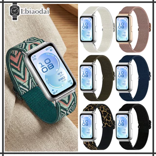 สายยืดหยุ่นไนล่อน for Smartwatch Huawei Band 11 /11 Pro สายรัดข้อมือไนล่อนสายรัดข้อมือ for Huawei Band 10 9 8 NFC