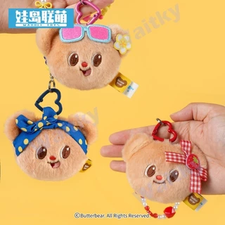 WaitkyNew ArrivalWaDao LianMeng | Butter Bear Cute Summer Dopamine Colourful Phone Lanyard, Phone Strap & Bag Charm