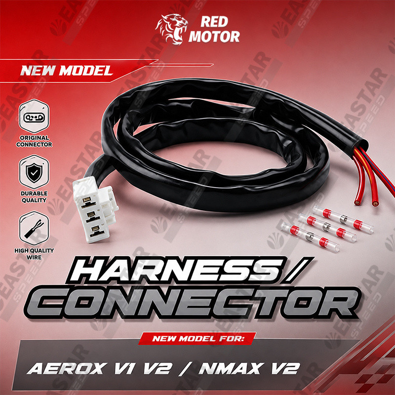 CIRCUIT 3 ชุดสายไฟฮาร์เนสและขั้วต่อ [สเตเตอร์ถึง ECU] Nmax V2 / Aerox V1/V2 ฟิลคอยล์ มัดไฟ B63-H1410-11