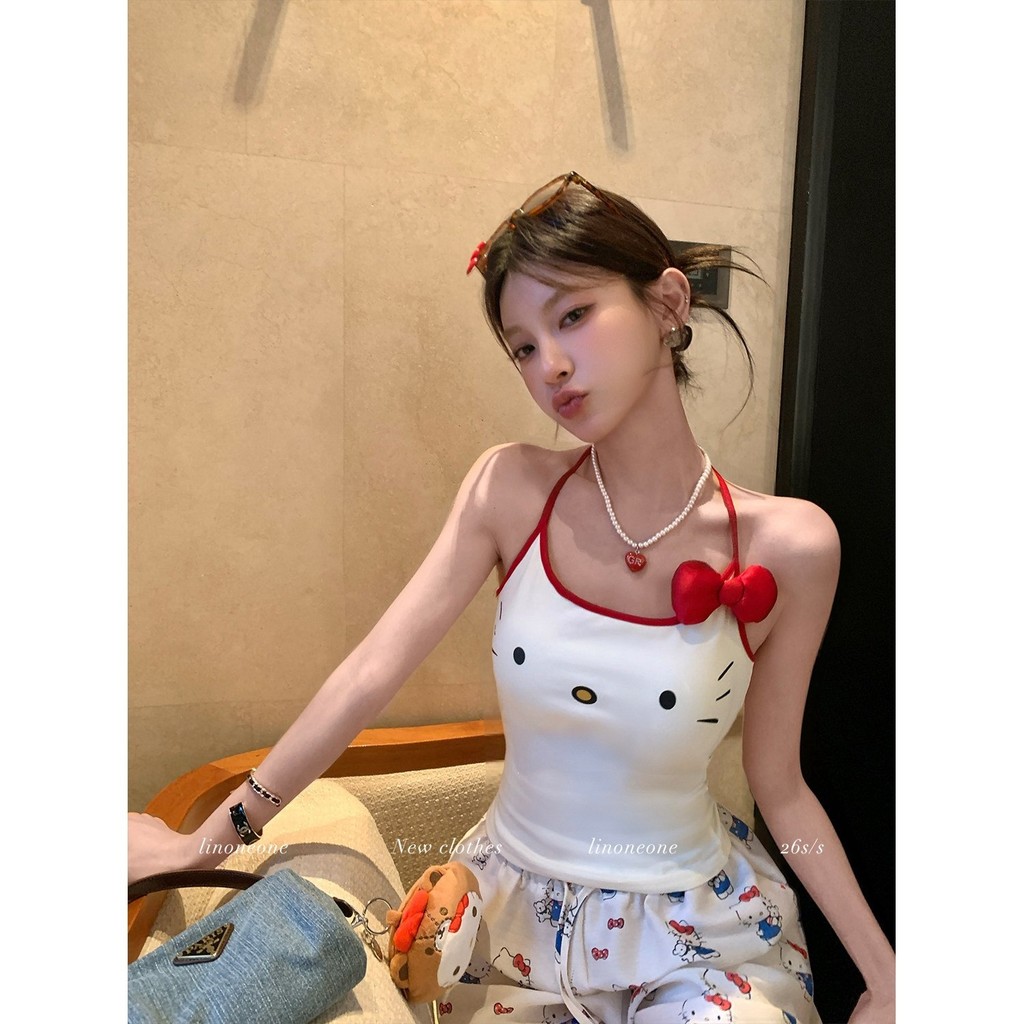 [สินค้าพร้อมสต็อกจัดส่งในวันเดียวกัน] การออกแบบการ์ตูนสลิมฟิตน่ารักที่ไม่ซ้ํากัน ผอมลง ดูด้านบนโบว์ยกทรงผู้หญิง