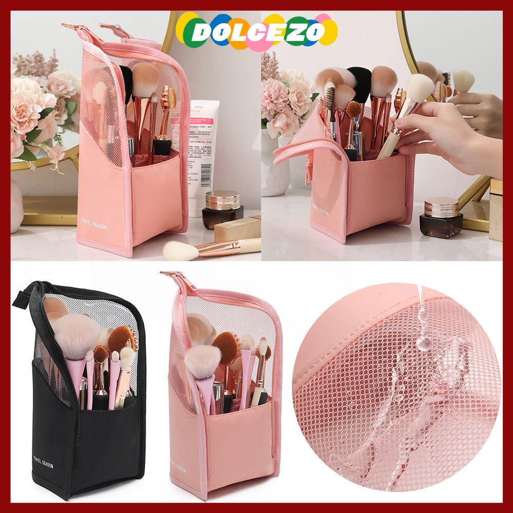 จัดส่งจากประเทศไทยDOLCEZO Makeup Pouch Travel Large Capacity Storage Pouch Travel Organizer