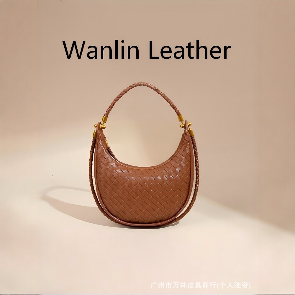 All Match Crescent Bag High-End Crescent Crescent Dumpling Bag ไหล่เดียวรักแร้กระเป๋า Bag