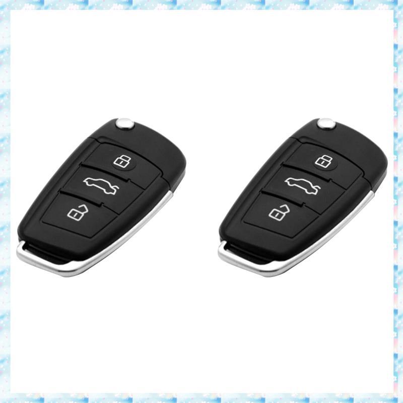 [R QMU] 2X USB แฟลชไดรฟ์กุญแจรถ Memory Stick USB Drive USB2.0 Stick สําหรับเดสก์ท็อปคอมพิวเตอร์พีซีแ