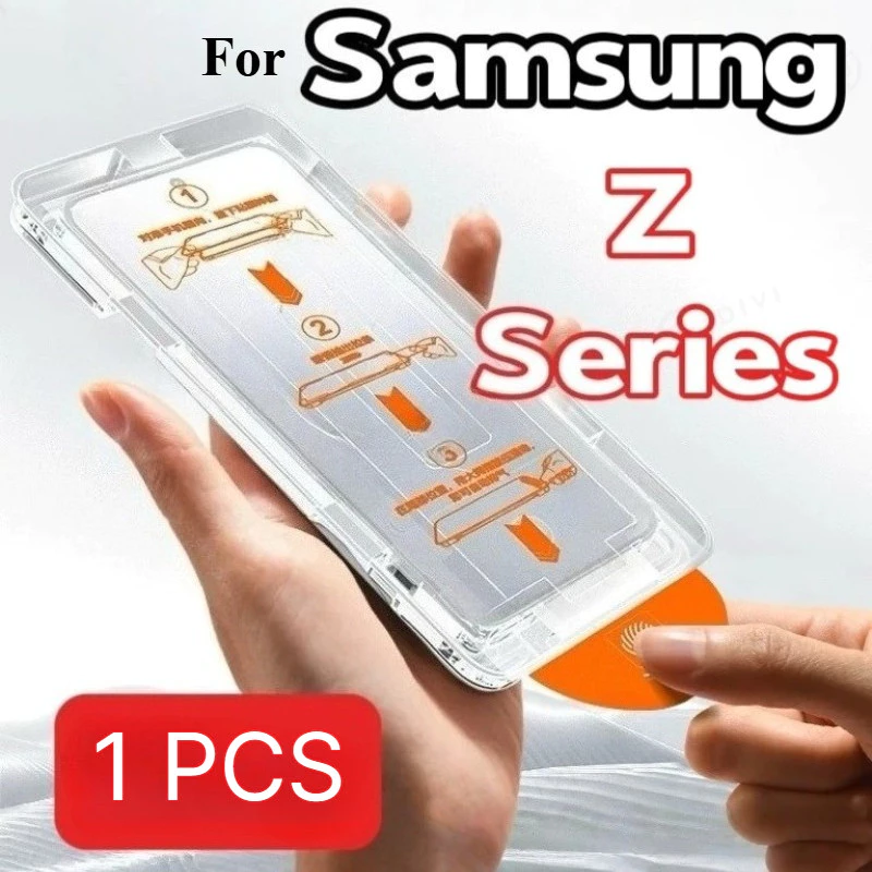 Matte Privacy Screen Protector สําหรับ Samsung Galaxy Z พับ 7 6 5 4 3 Z Tri พับ W22 W23 W24 W25 W26 ติดตั้งง่ายฟิล์มกระจกนิรภัยโทรศัพท์ป้องกัน