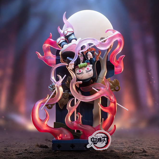 Demon Slayer Unwavering Resolve Arc Block Figures กล่องตาบอดของขวัญ Tanjiro Kamado