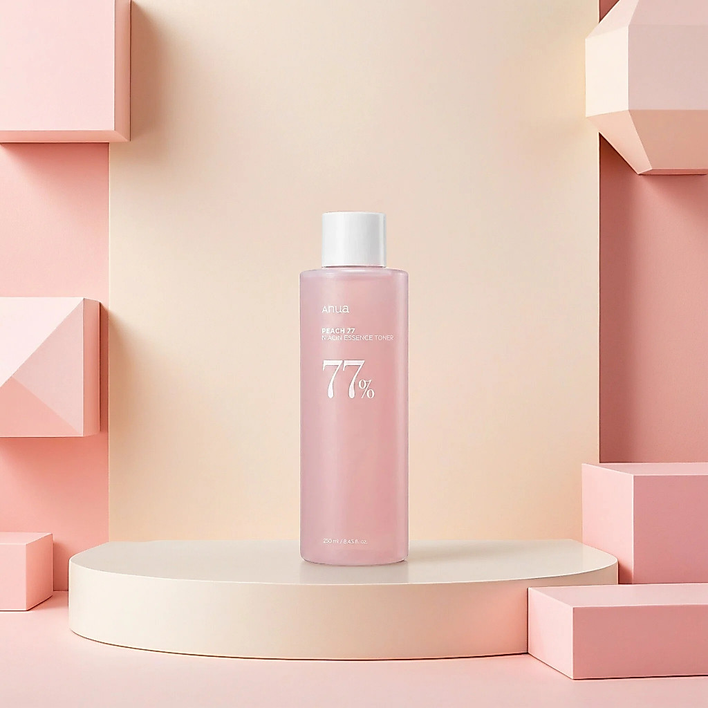 Anua Peach 77 Niacin Essence Toner 250ml 77% Peach Fruit Extract Niacinamide Brightening Facial Tone