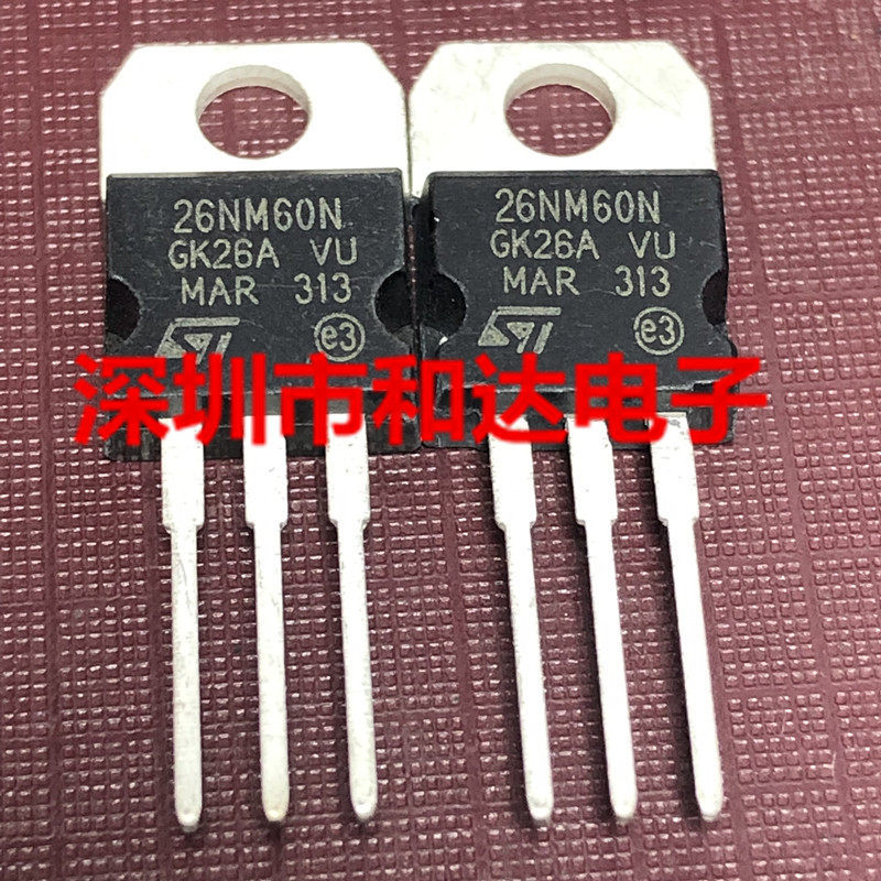 10 ชิ้นแบรนด์ใหม่ 26NM60N STP26NM60N TO-220 600V 20A