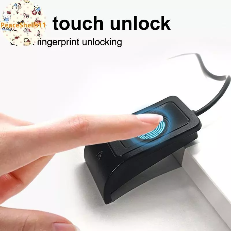 PeaceShells สําหรับ Windows 10 11 USB เครื่องอ่านลายนิ้วมือ Biometric ลายนิ้วมือ Login Windows รหัสผ่านฟรี Operation VN thumbnail 6