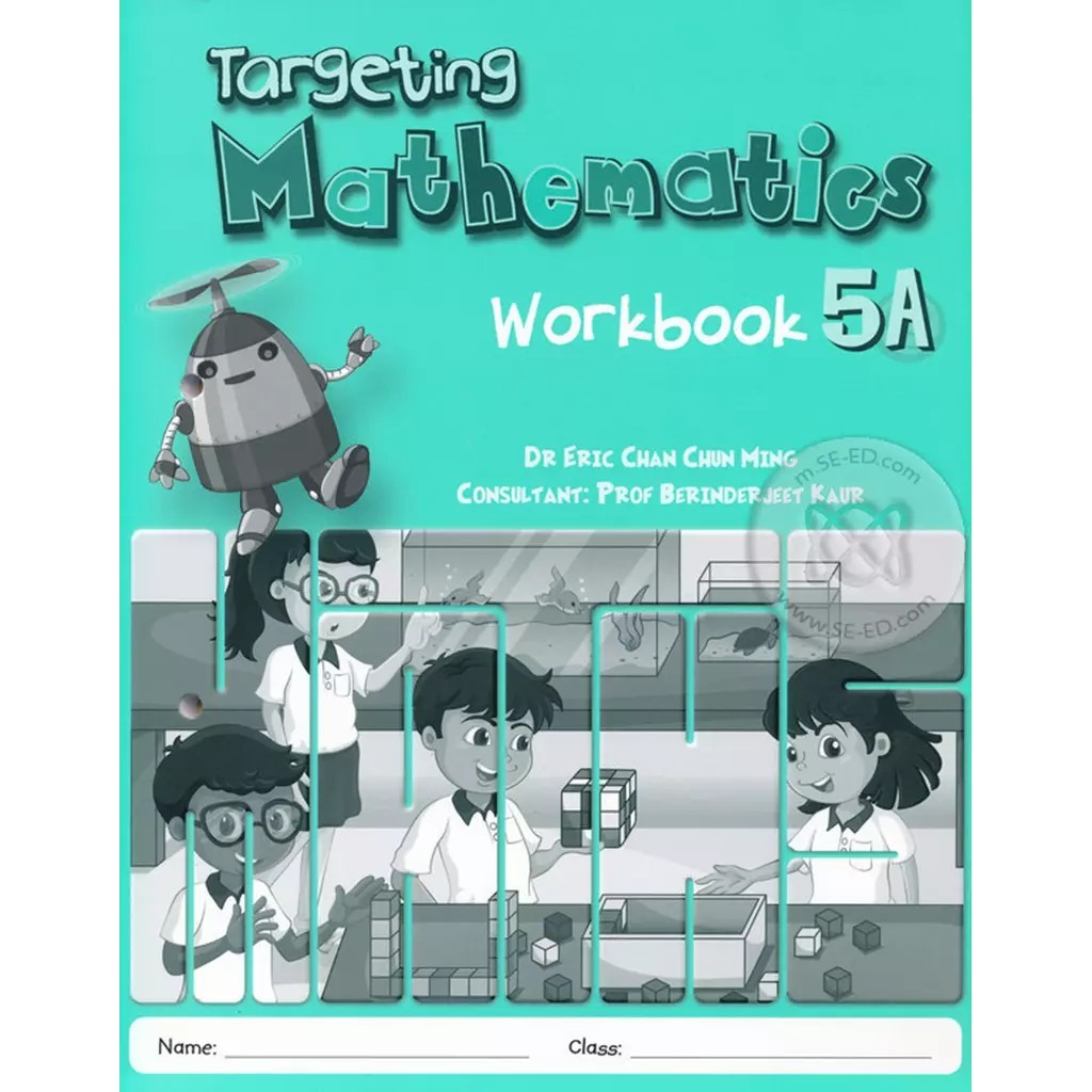 Se-ed (ซีเอ็ด) : หนังสือ Targeting Mathematics 5A : Workbook - St.Gabriel's Foundation Edition (P)