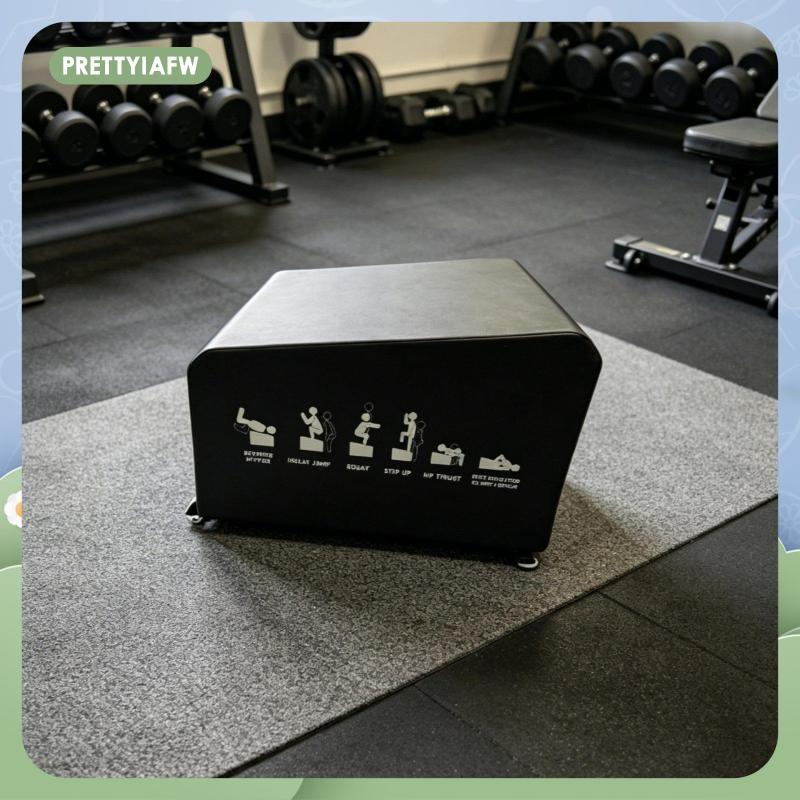 [prettyiafw] Fitness Training Bench สีแดง Blk 50x50x43cm W