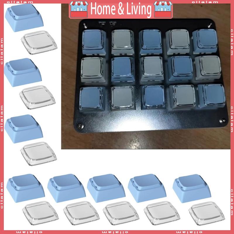 CI 8 ชิ้น XDA Profile PBT + PC Keycaps สําหรับคีย์บอร์ดเชิงกลผู้ที่ชื่นชอบและแป้นพิมพ์ปรับแต่งมืออาช