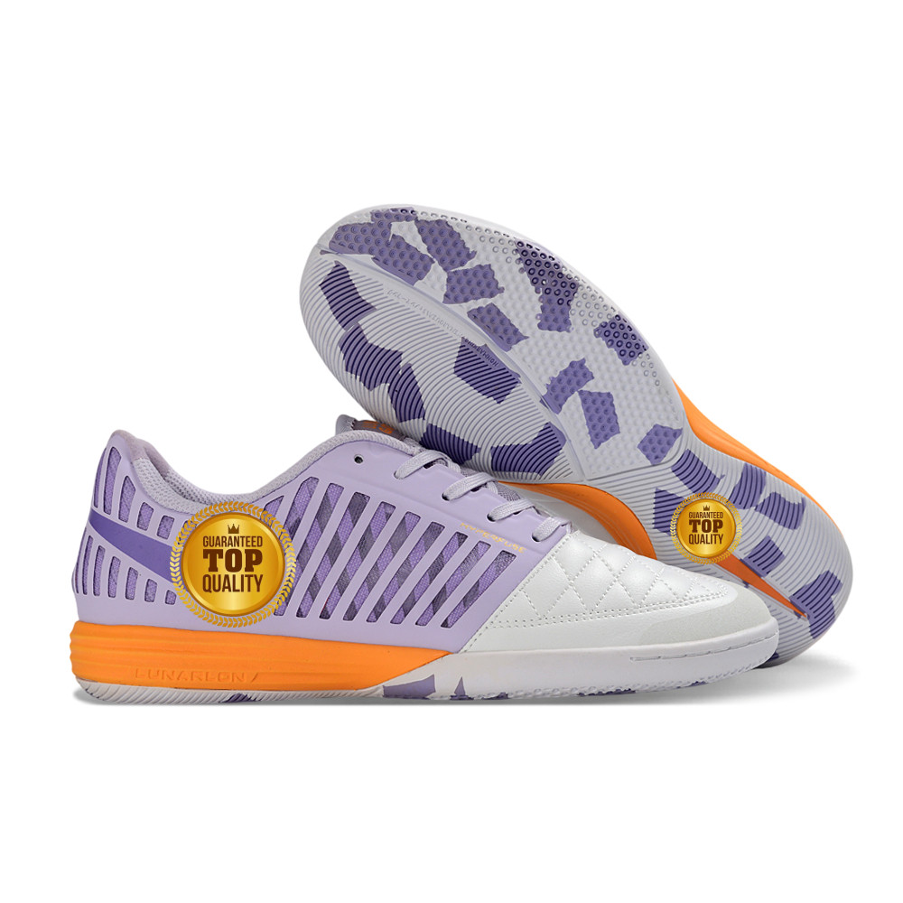 รองเท้าฟุตซอล Lunar Gato II IC Breathable รองเท้าฟุตบอลกันลื่นและทนทาน Size:39--45