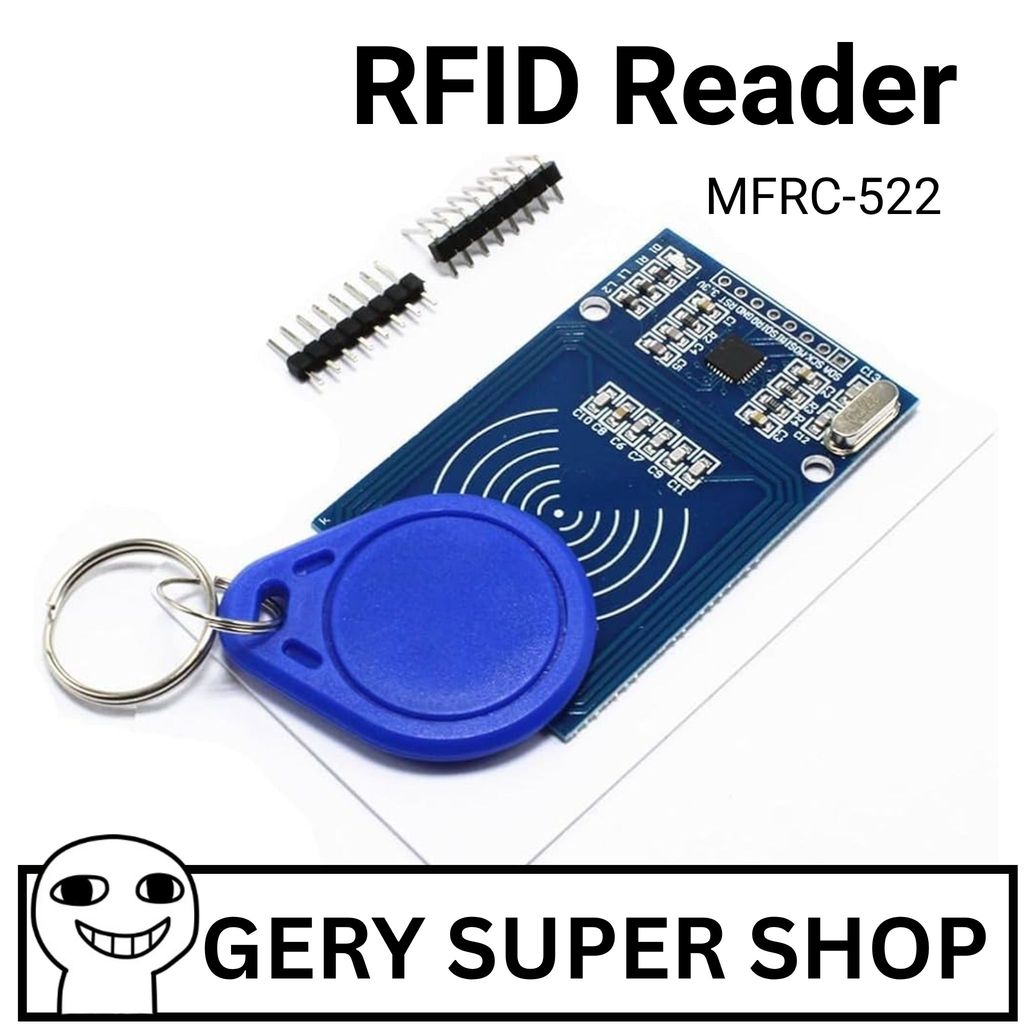 MFRC-522 RC522 FRC-522 RFID Reader โมดูลเซ็นเซอร์การ์ด IC / การ์ด RFID