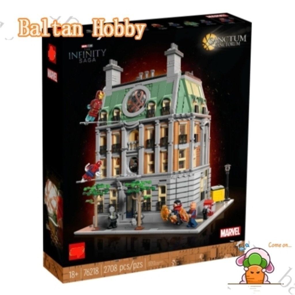 Gomora Hobby GH1X ใช้งานร่วมกับ Super heroes 76218 หมอแปลก Sanctum Sanctorum 2708+PCS Building block
