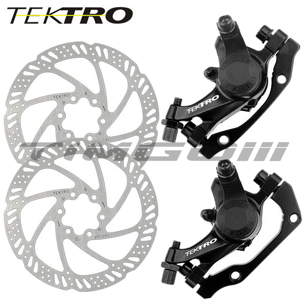 Tektro เบรค Caliper MD-M280 MTB จักรยานดิสก์เบรก TR-160 โรเตอร์ Shimano BR-TX805 BR-M375