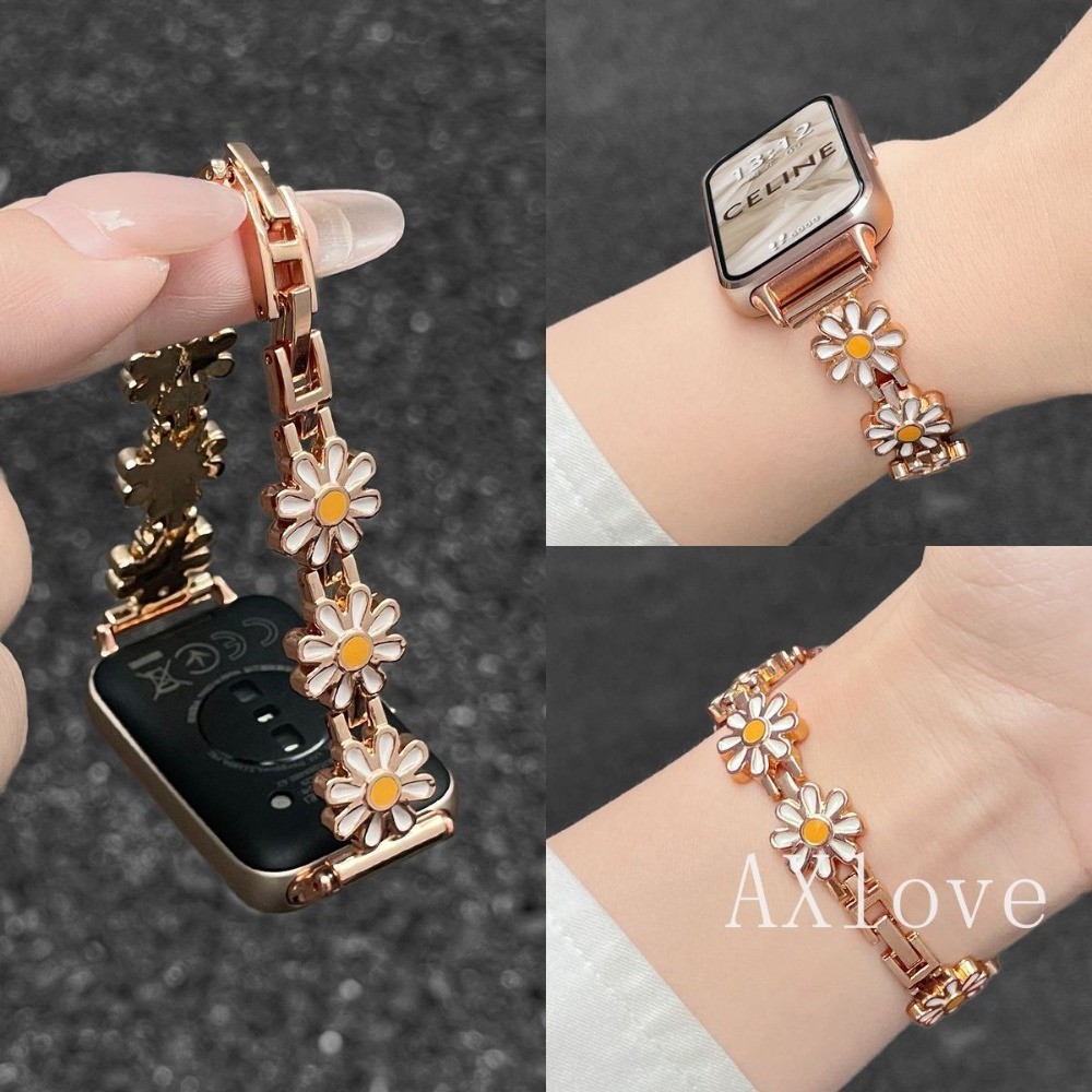 สายโลหะประณีตสําหรับ Huawei Band 11 Pro 10 9 8 สร้อยข้อมือสําหรับนาฬิกา Huawei Fit 3 4 Pro สายรัดข้อมือสแตนเลส