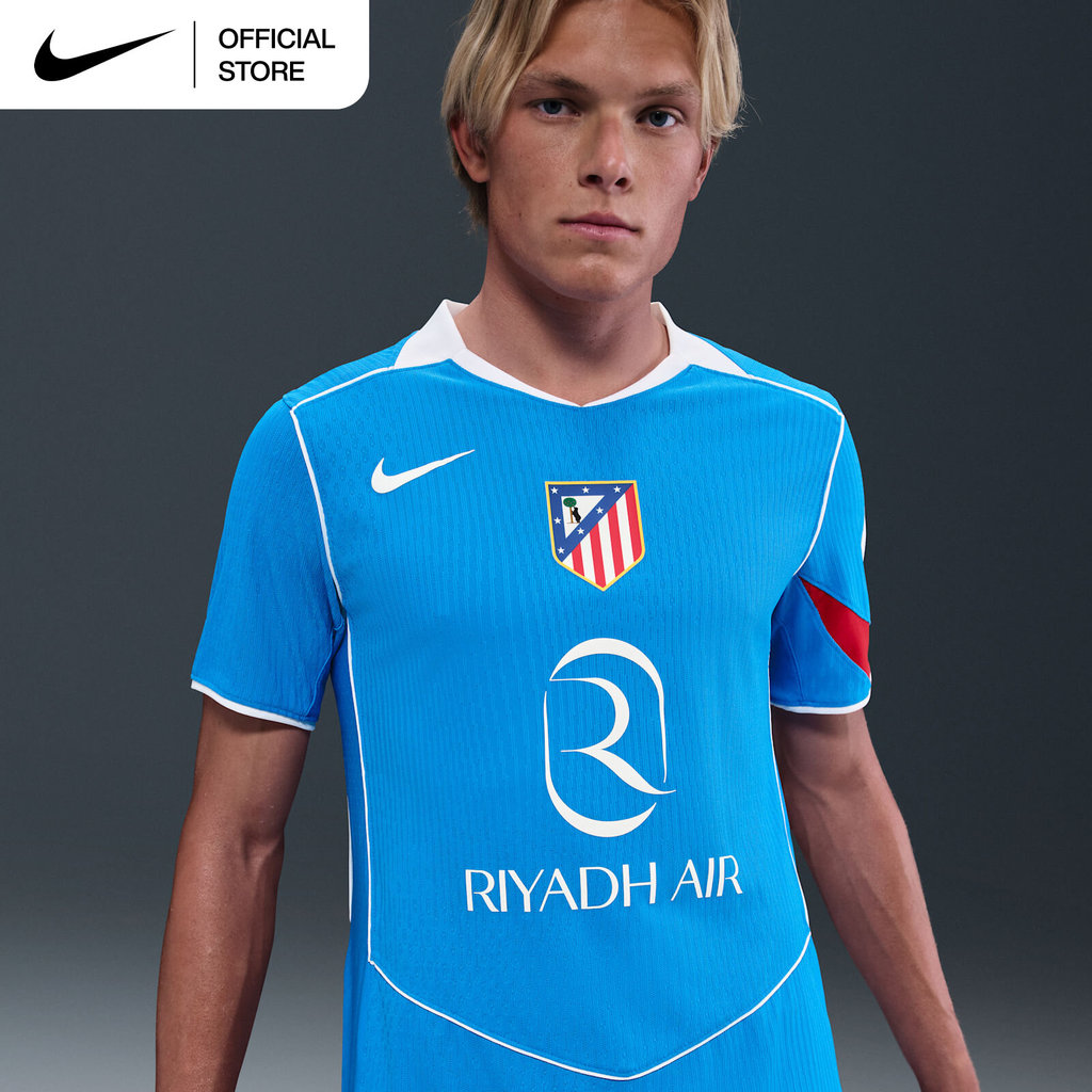 Nike Dri-FIT Men's Atlético Madrid 2025/26 Match Third ADV Total 90 Football Authentic Jersey - Photo Blue [HM3192-407]