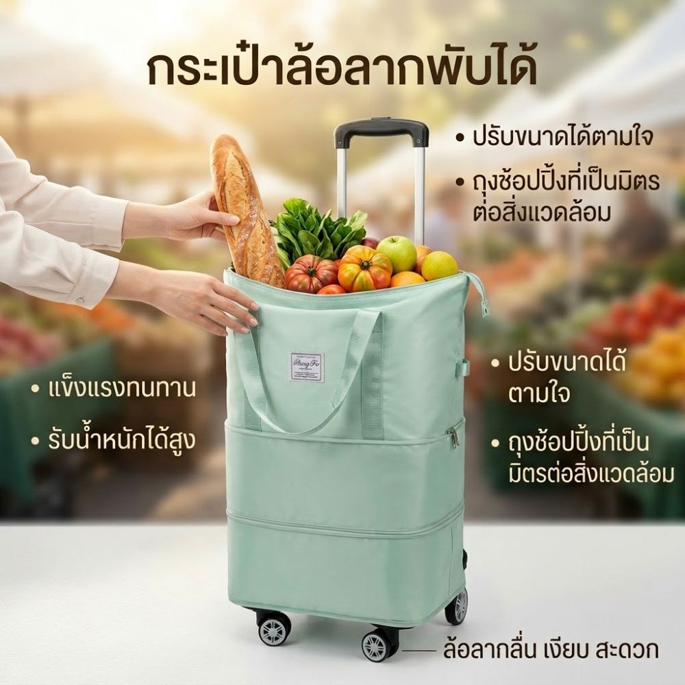 ช้อปปิ้ง กระเป๋า Duffel การเดินทางเพื่อธุรกิจ กระเป๋าเดินทางขนาดใหญ่ กลอบล้อสากล ขยายกระเป๋า Duffel