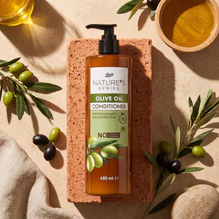 Boots Nature's Series Olive Oil Conditioner 480Ml บู๊ทส์ เนเจอร์ส ซีรีส์ โอลีฟ ออยล์ คอนดิชันเนอร์ 480มล.