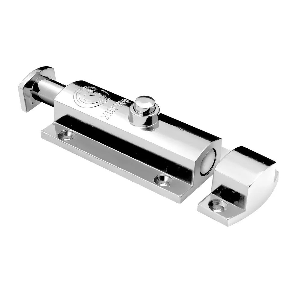 🔩ลูกบิดปุ่มกด รุ่น406‑506 โลหะผสมสังกะสีและสแตนเลส ขนาด4‑6นิ้ว สปริงอัตโนมัติ สำหรับประตูตู้ไฟฟ้า ยี