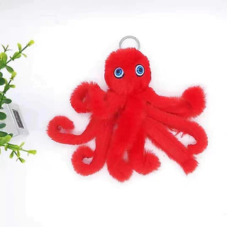🔥พวงกุญแจปลาหมึกตุ๊กตา 23cm 18cm 2 ขนาด 18 สี New Octopus Keychain ZY