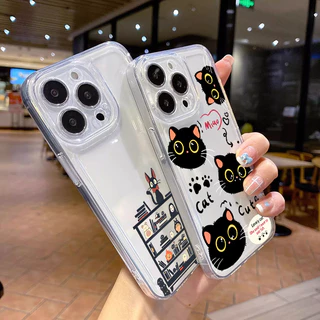 💎KingMall💎อวกาศผู้หญิงกันรอยกันกระแทกพรีเมียมบางเบาสไตล์เกาหลี SAMSUNG A55 A54 A50 A23 A16 A06 A14 A15 A13 A05 A30S