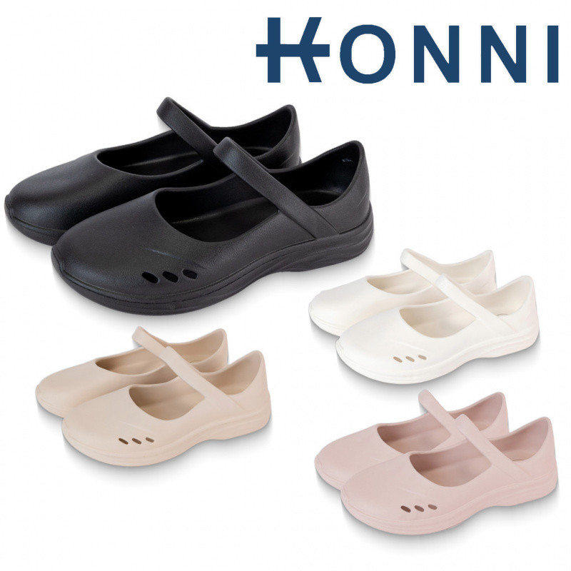 KONNI  รองเท้าแมรี่เจน    ฟีลบัลเล่ต์บัลใจ    ใส่สบายานิ่ม  EVA รองเท้าใส่ในบ้าน รองเท้าแตะหัวโตผู้หญิง