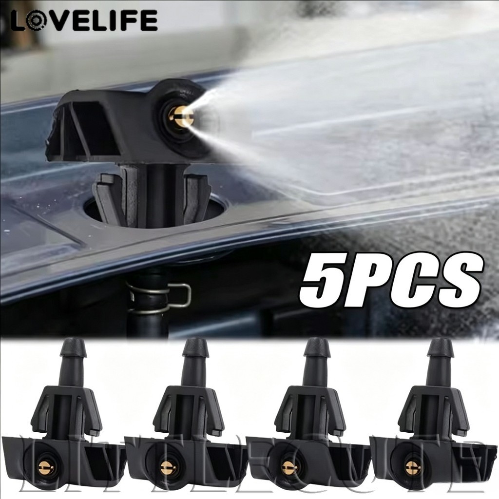 [AUTO & 3C] 1/3/5PCS - รถด้านหน้าเครื่องซักผ้ากระจก Wiper สเปรย์น้ําหัวฉีดกระจก Sprayer Jet เปลี่ยนสําหรับ Nissan auto อุปกรณ์เสริม / ราคาดี