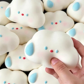 สกุชชี่ ของเล่นบีบสกุชชี่ Squishy Toy บรรเทาความเครียด ของเล่นนุ่มนิ่ม ขนมปังเหนียวที่เพิ่มขึ้นช้า