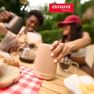 [ผ่อน 0%] AIWA BST-330T Mini Bluetooth Speaker ลำโพงบลูทูธพกพามินิ กันน้ำระดับ IPX5