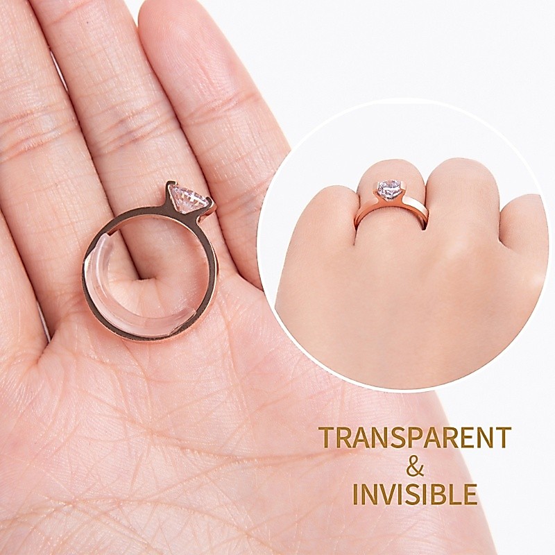 REDD 8PCS Ring Adjuster Fit Wide Rings Ring Tightener 4 รูปที่ 4