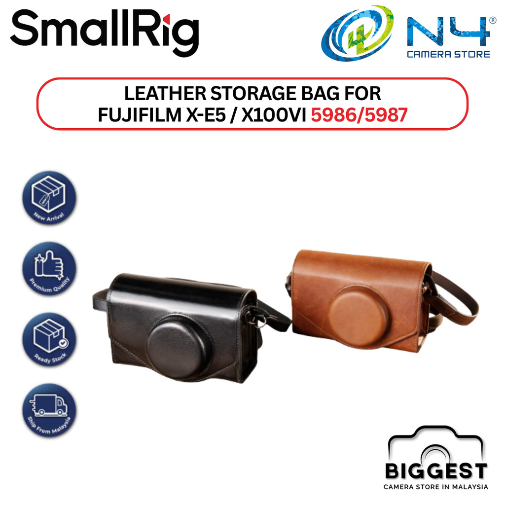 กระเป๋าใส่หนัง SMALLRIG สําหรับ FUJIFILM X-E5 / X100VI (5986) (5987)