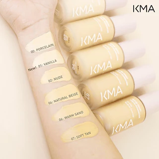 [ขายดี] KMA รองพื้นคุมมัน 12ชม. Water Resist Foundation 30ml.