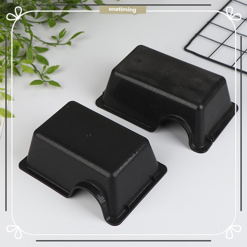 Onetimingsuper5p กล่องซ่อนสัตว์เลื้อยคลาน ถ้ําระบายอากาศสีดําสําหรับ Gecko Snake Spider Lizard แมลง Enclosure PER