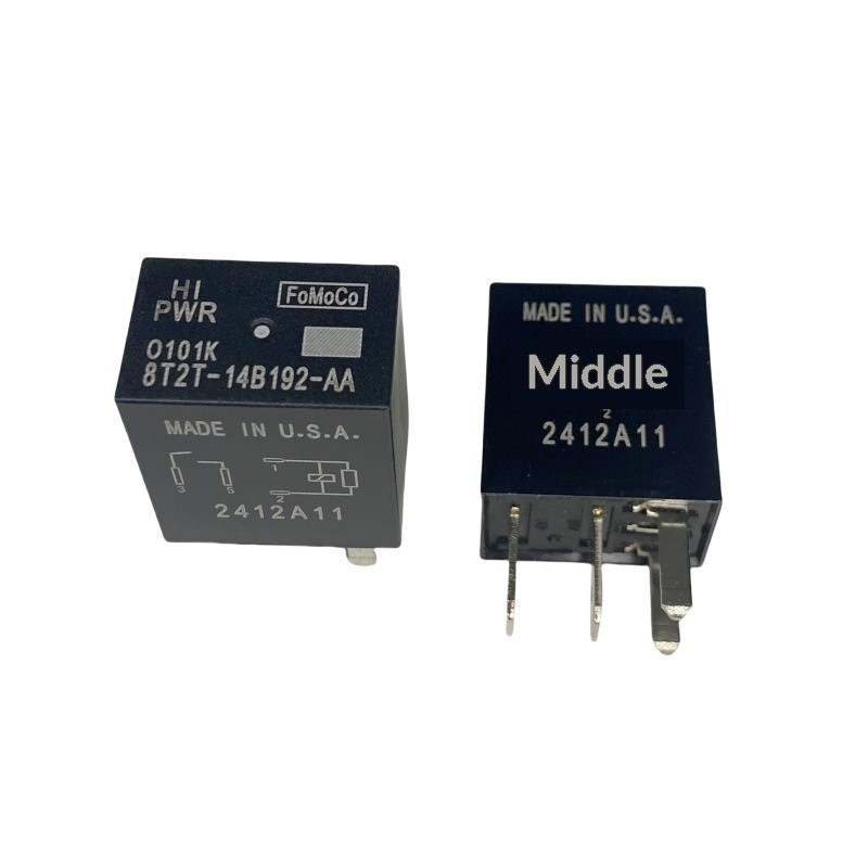 Premium-8T2T-14B192-AA 12V สําหรับ Escape Edge ใหม่ Mondeo Explorer OLIVER พัดลมรีเลย์ 4-Pin