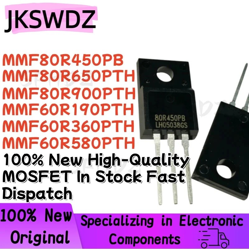 5PCS MMF80R450PB MMF80R650PTH MMF80R900PTH MMF60R190PTH MMF60R360PTH MMF60R580PTH 80R450PB 80R900P 6