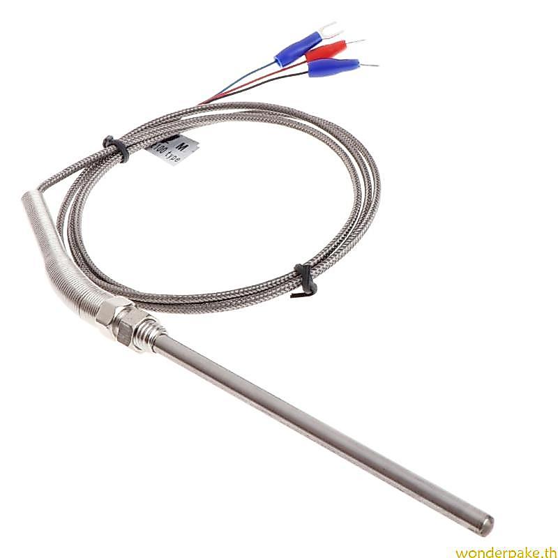 Wonder Professional Pt100 Thermocouple M8 สกรูความยาว 1 เมตร-หัว 5mmx100mm