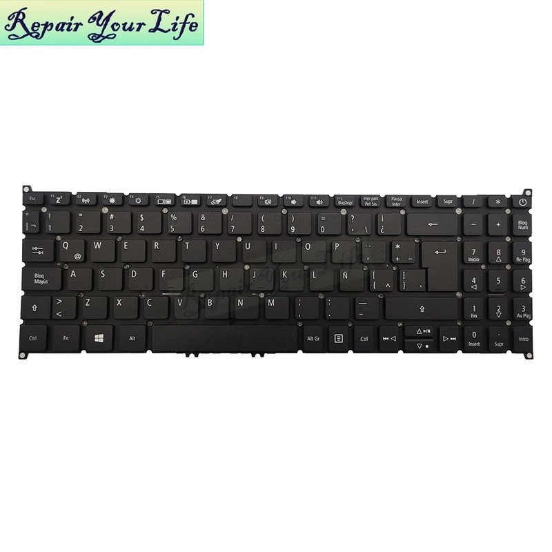 N17C3 N17C4 แป้นพิมพ์แล็ปท็อปสําหรับ ACER EX215-21 SF315-51 Aspire 5 A315 A515-54 ฝรั่งเศสละติน BR S